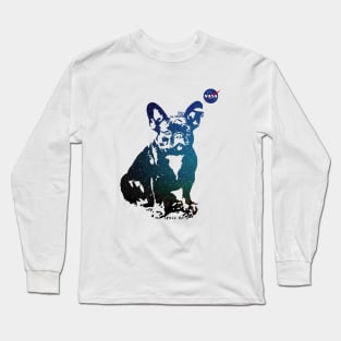 Frenchie Space Team Long Sleeve T-Shirt